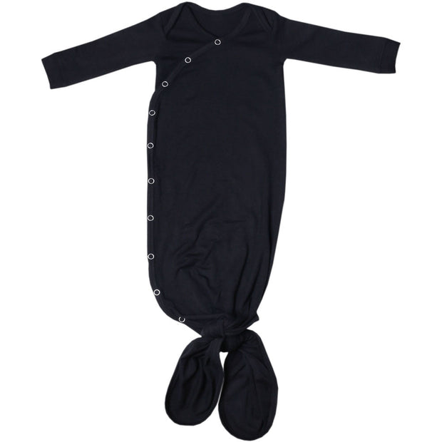 Copper Pearl Knotted Gown | Midnight