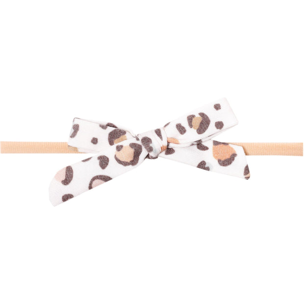 Copper Pearl Ribbon Nylon Bow | Millie
