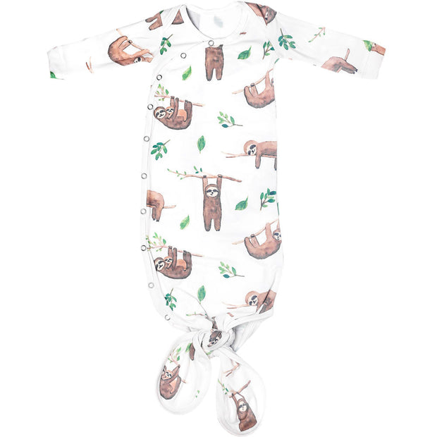 Copper Pearl Knotted Gown | Noah