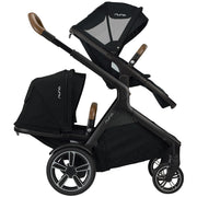 Nuna Demi Grow Sibling Seat + Raincover with MangeTech Secure Snap