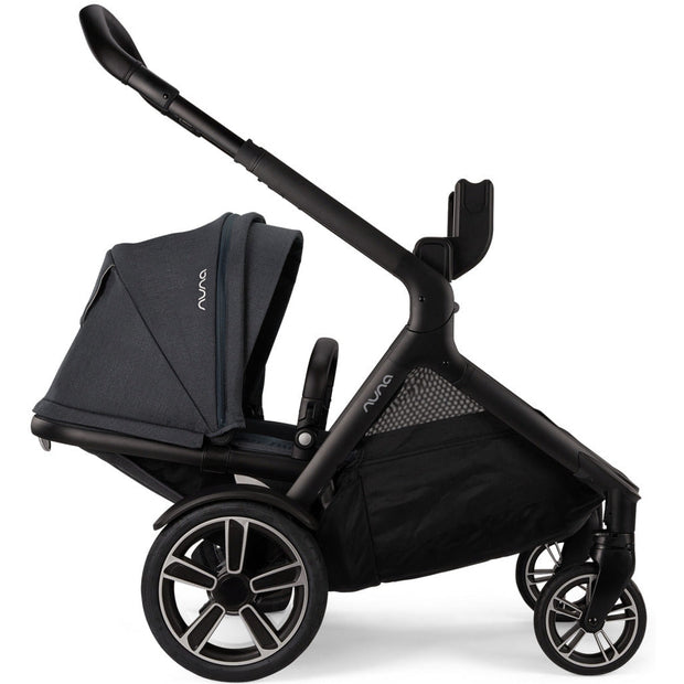 Nuna Demi Grow Sibling Seat + Raincover with MangeTech Secure Snap