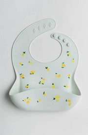 Loulou Lollipop Silicone Bib | Lemon