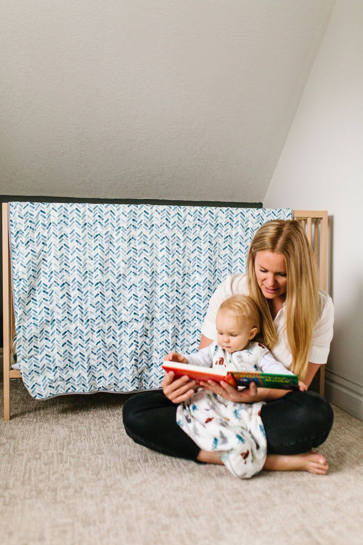 Loulou Lollipop Muslin Quilt Blanket | Adventure Begins