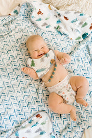 Loulou Lollipop Muslin Quilt Blanket | Adventure Begins