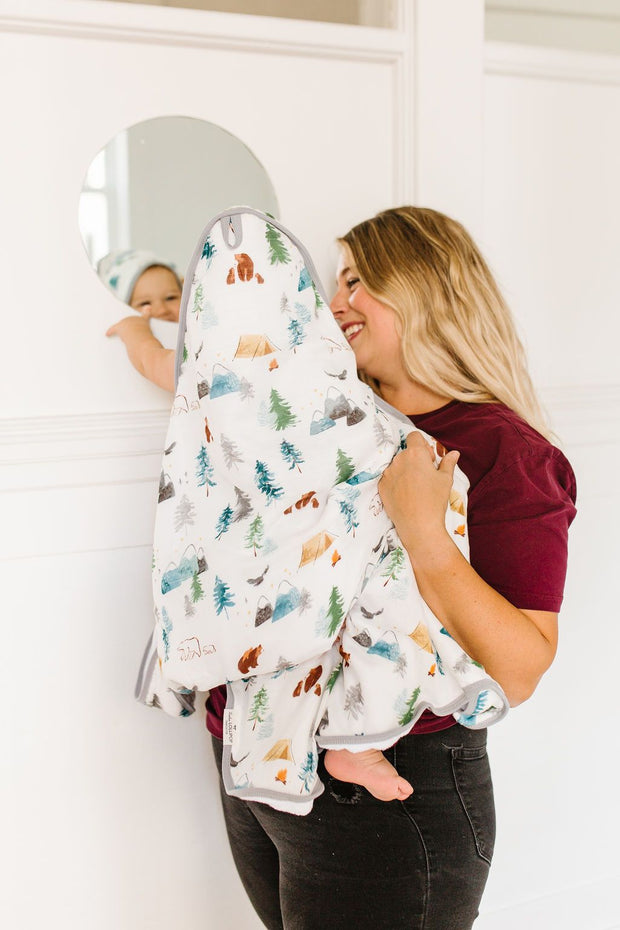 Loulou Lollipop Hooded Towel Set | Adventure Begins