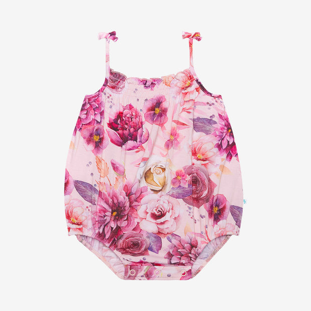 Posh Peanut Spaghetti Strap Bubble Romper | Amira