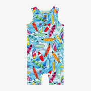 Posh Peanut Wave Henly Racerback Romper