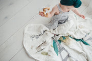 Loulou Lollipop Muslin Quilt Blanket | Paris