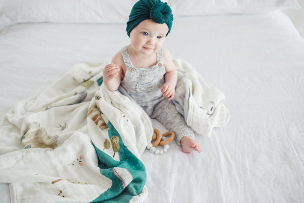 Loulou Lollipop Muslin Quilt Blanket | Paris