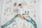 Loulou Lollipop Muslin Quilt Blanket | Paris