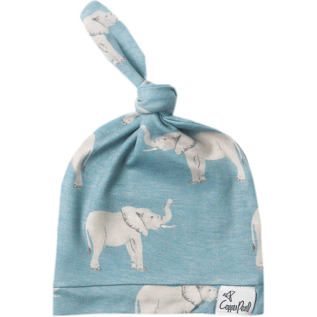 Copper Pearl Top Knot Hat | Peanut