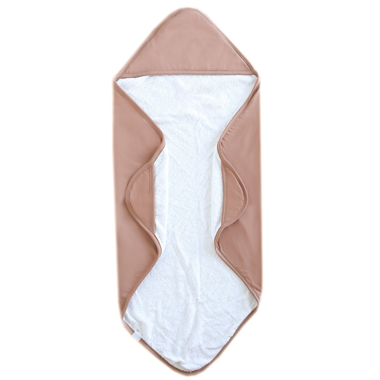 Copper Pearl Premium Knit Hooded Towel | Pecan