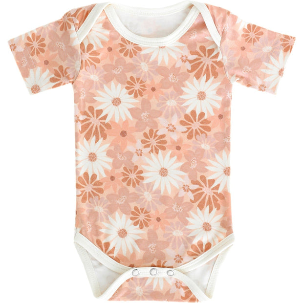 Copper Pearl Short Sleeve Bodysuit | Penny
