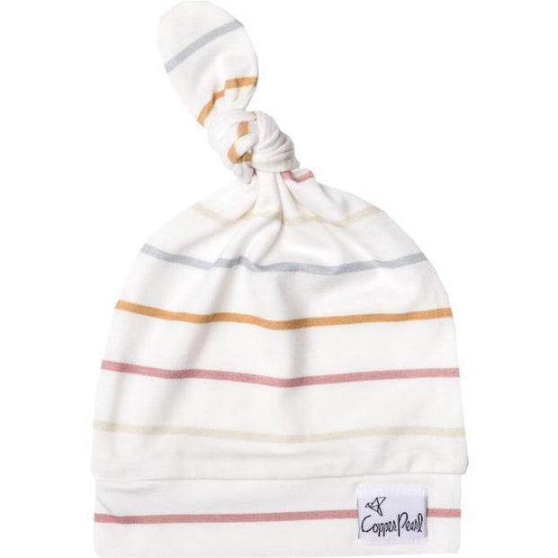 Copper Pearl Top Knot Hat | Piper