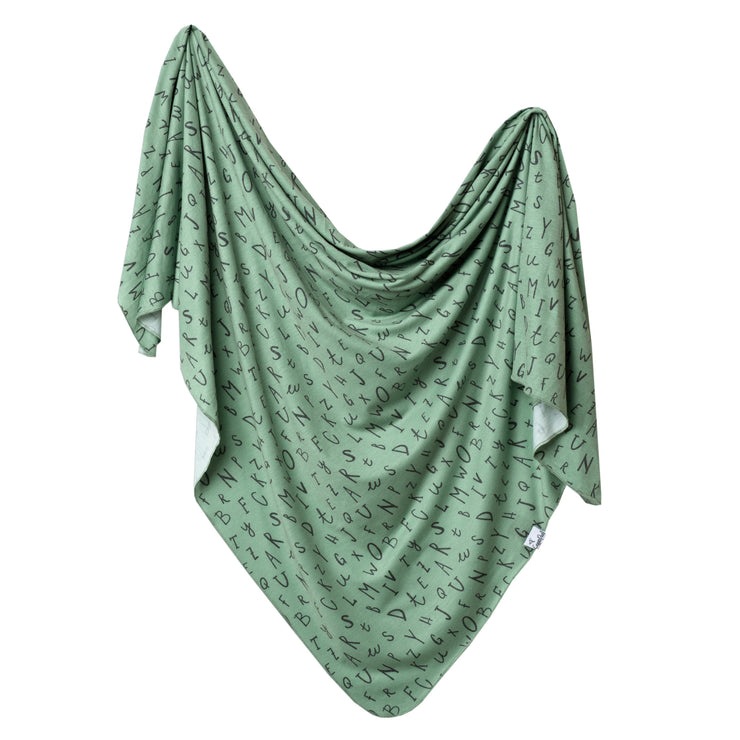 Copper Pearl Knit Swaddle Blanket | Poe