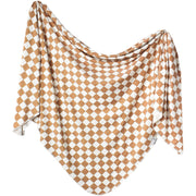 Copper Pearl Knit Swaddle Blanket | Rad