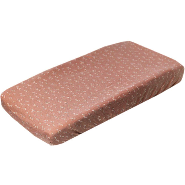 Copper Pearl Premium Knit Diaper Changing Pad Cover | Rocky