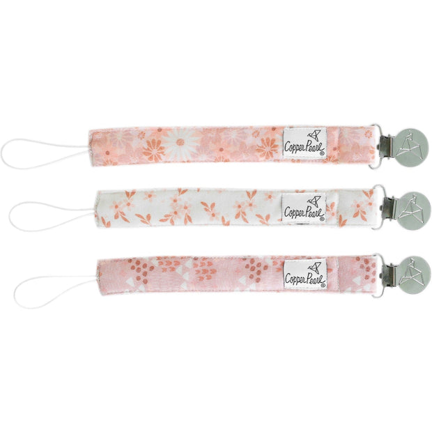 Copper Pearl Binky Clips | Rue
