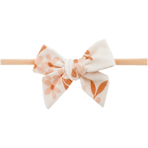 Copper Pearl Classic Nylon Bow | Rue