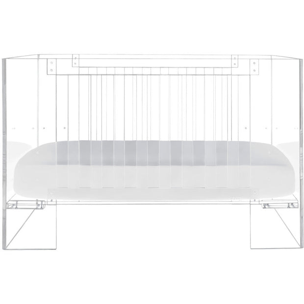 Nursery Works Vetro Crib Clear Acrylic