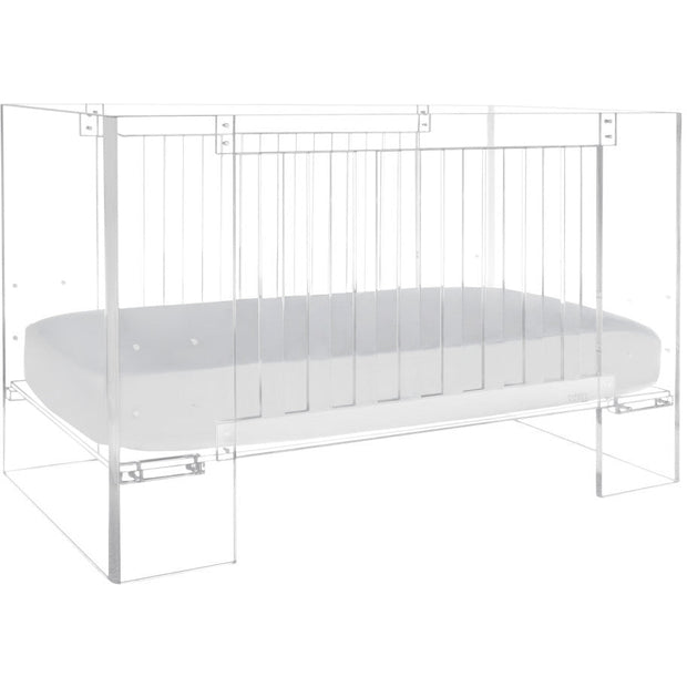 Nursery Works Vetro Crib Clear Acrylic