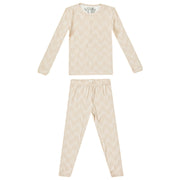 Copper Pearl 2-Piece Long Sleeve Pajama Set | Sol