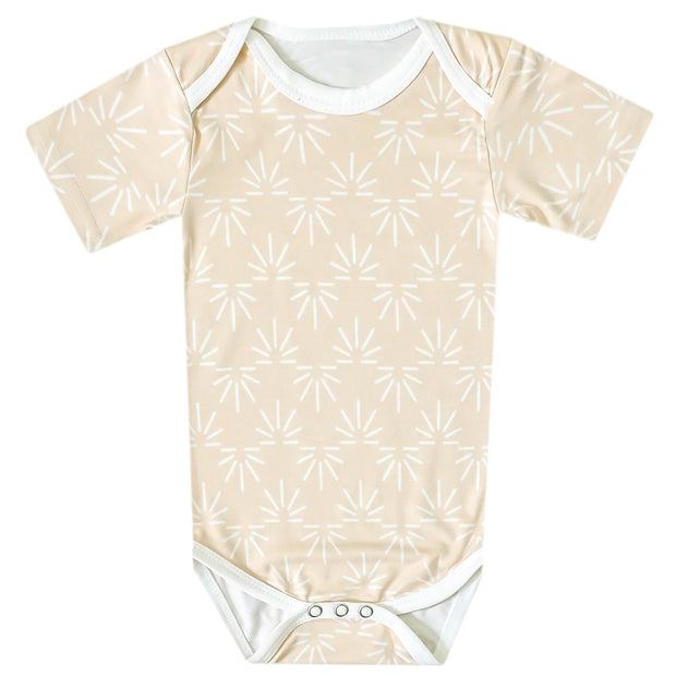 Copper Pearl Short Sleeve Bodysuit | Sol