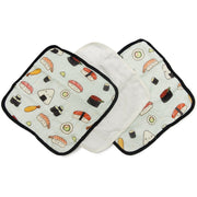 Loulou Lollipop Washcloth 3-pieces Set | Sushi