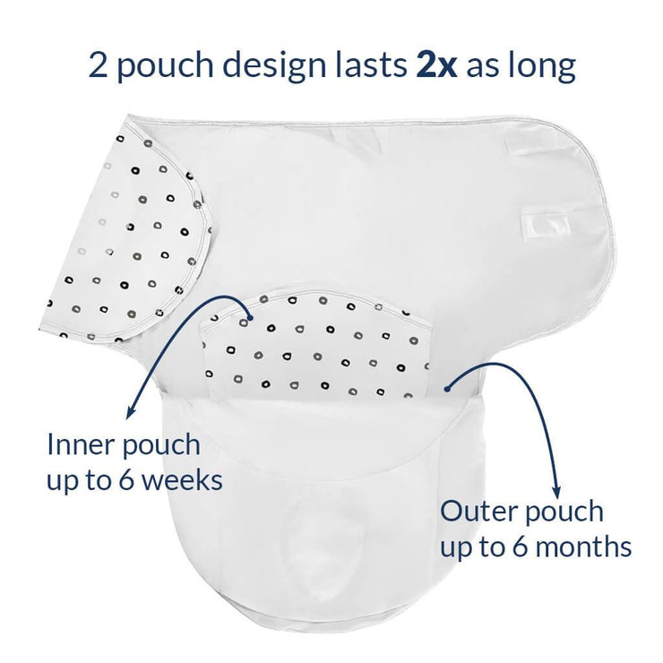 Nested Bean Zen Swaddle 2-Pack