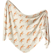 Copper Pearl Knit Swaddle Blanket | Swift