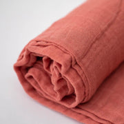 Little Unicorn Cotton Muslin Swaddle Blanket | Dusty Rose