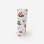 Little Unicorn Cotton Muslin Swaddle Blanket | Strawberry Patch