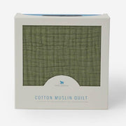 Little Unicorn Cotton Muslin Baby Quilt | Fern
