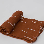 Little Unicorn Deluxe Muslin Swaddle Blanket | Baked Clay