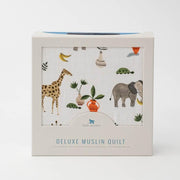 Little Unicorn Deluxe Muslin Baby Quilt | Safari Social