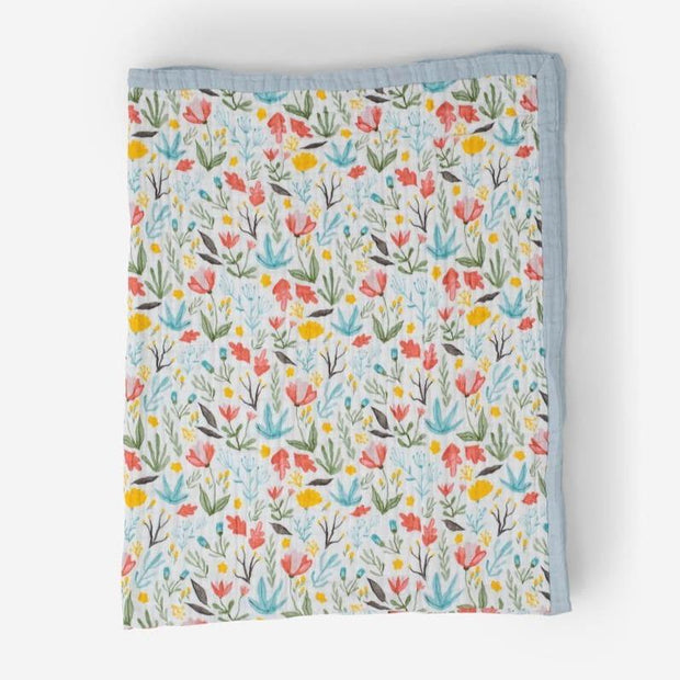 Little Unicorn Big Kid Cotton Muslin Quilt | Meadow