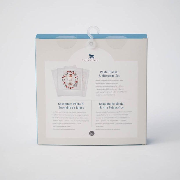 Little Unicorn Photo Blanket | Summer Poppy