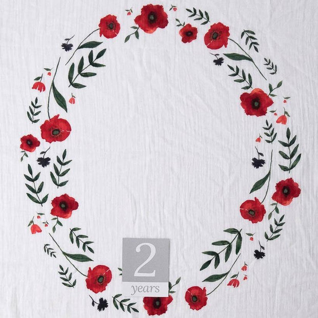 Little Unicorn Photo Blanket | Summer Poppy