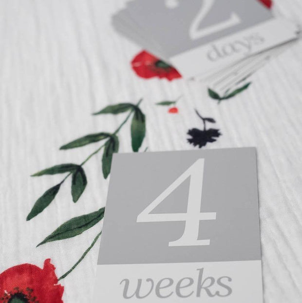 Little Unicorn Photo Blanket | Summer Poppy