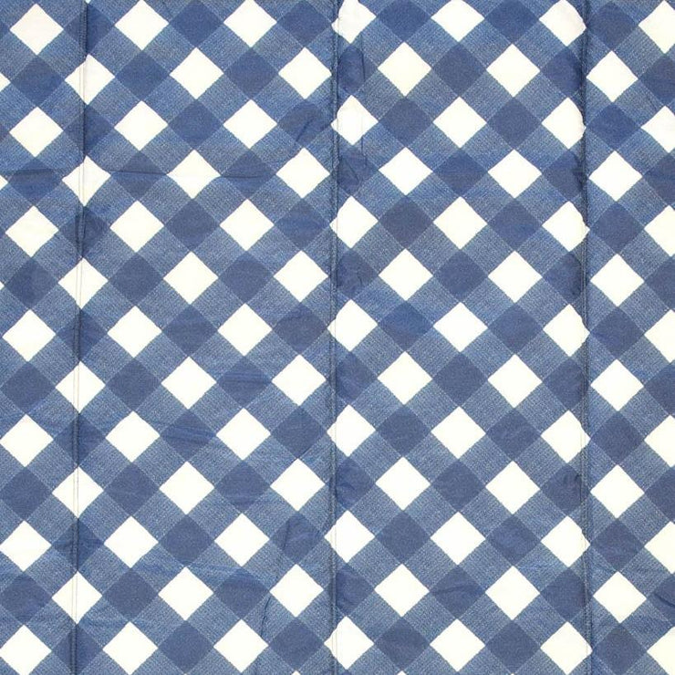 Little Unicorn Outdoor Blanket | Navy Plaid