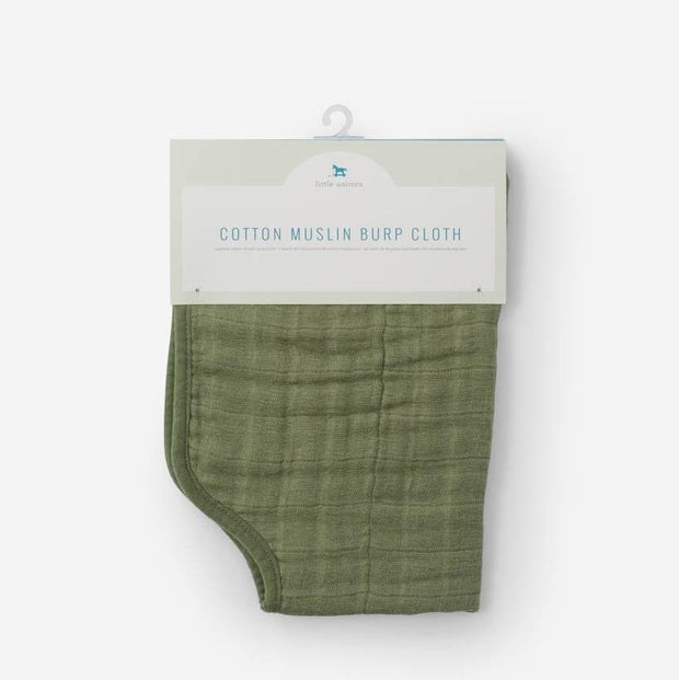 Little Unicorn Cotton Muslin Burp Cloth | Fern