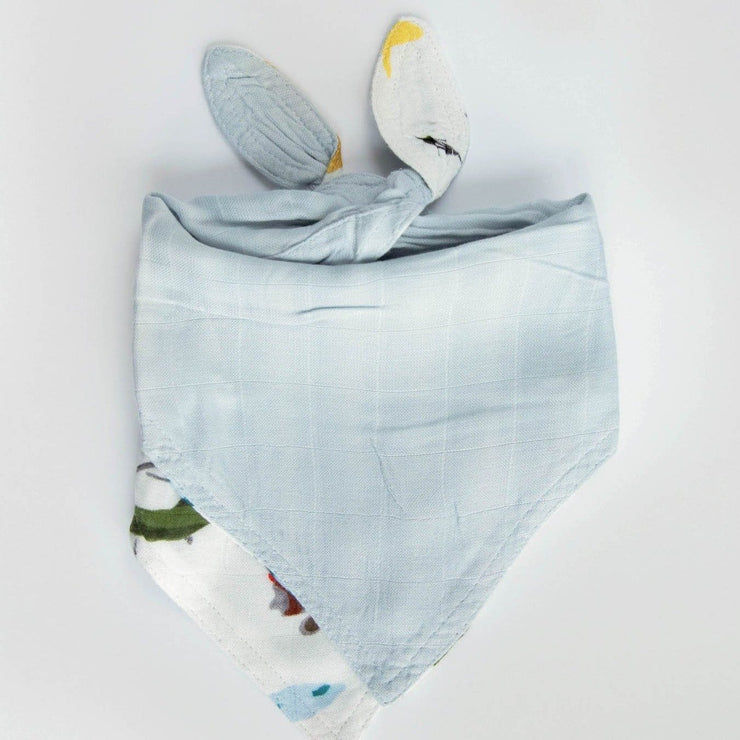 Little Unicorn Deluxe Muslin Reversible Bandana Bib | Air Show