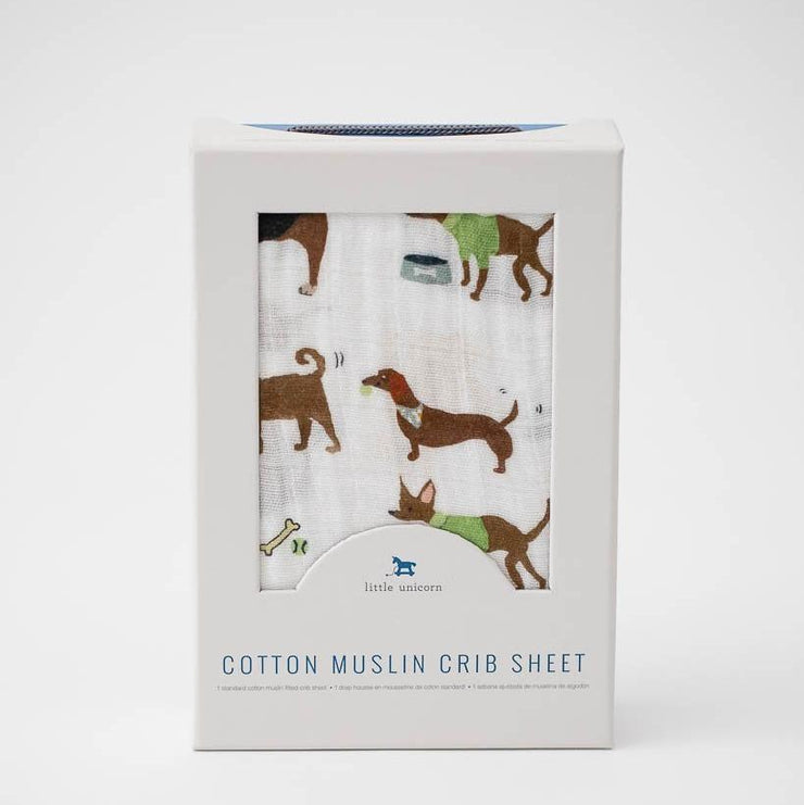 Little unicorn top percale crib sheet