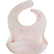 Loulou Lollipop Silicone Bib | Rainbow Tie Dye