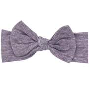 Copper Pearl Knit Headband Bow | Violet