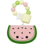Loulou Lollipop Silicone Teether GEM Set | Watermelon