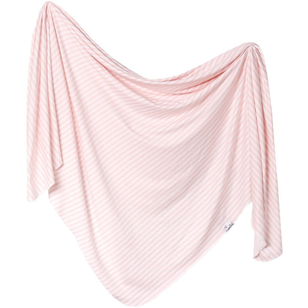 Copper Pearl Knit Swaddle Blanket | Winnie