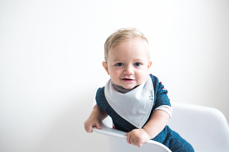 Baby Bandana Bibs - Oxford - Copper Pearl - 7