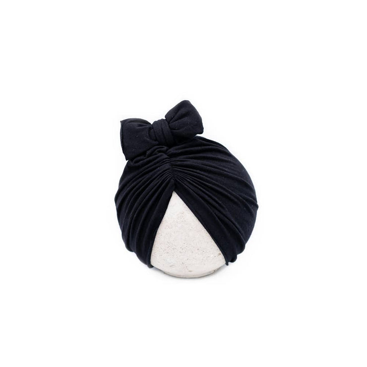 Classic Head Wrap Hat - Black