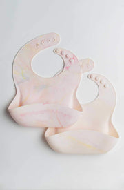 Loulou Lollipop Silicone Bib | Rainbow Tie Dye